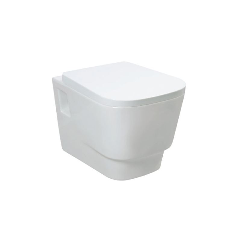Горячие продажи Унитаз квадратного дизайна для ванной комнаты Настенный унитаз --WH903